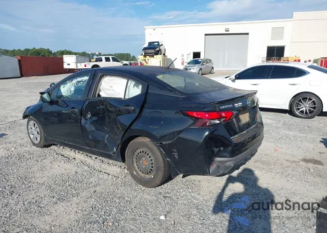 2020 Nissan Versa S Xtronic Cvt из США, поврежденный, VIN 3N1CN8DV8LL802583